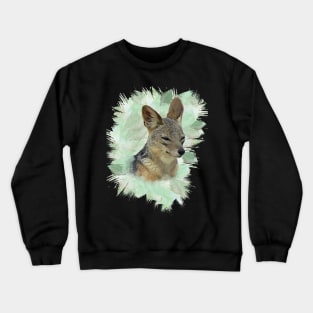 Jackal on Safari in Kenya / Africa Crewneck Sweatshirt